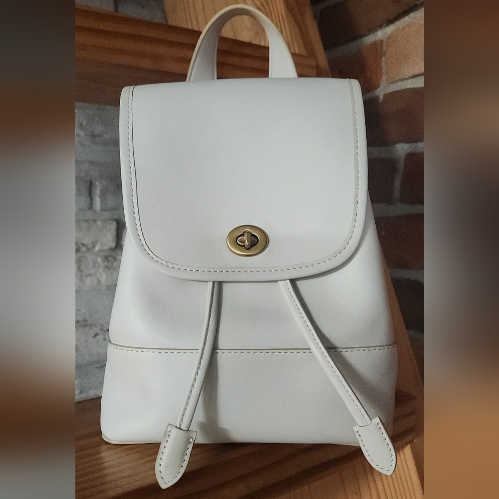 Coach Turnlock Backpack